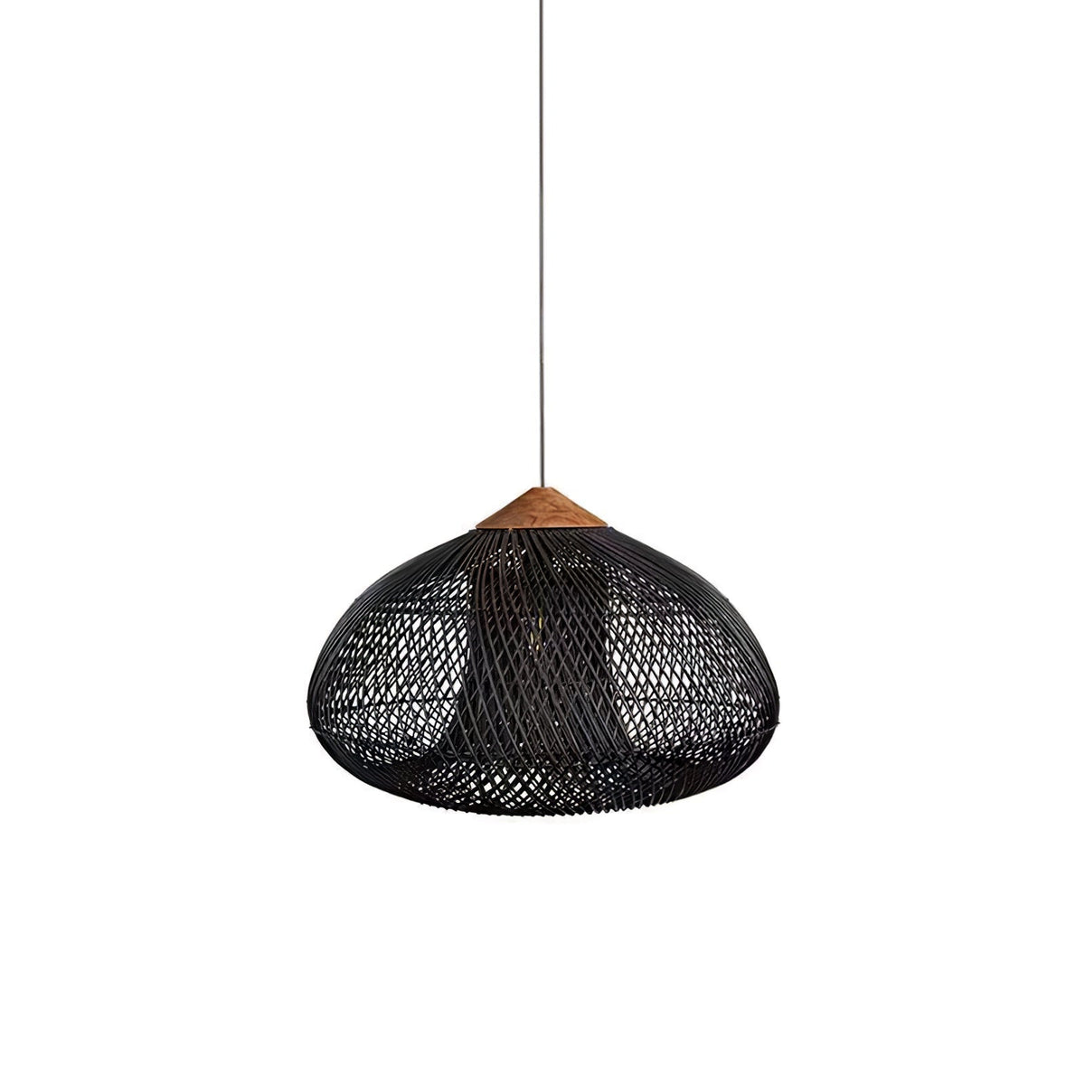Ritta Lámpara Colgante de Ratán Trenzado para Sala de Estar
