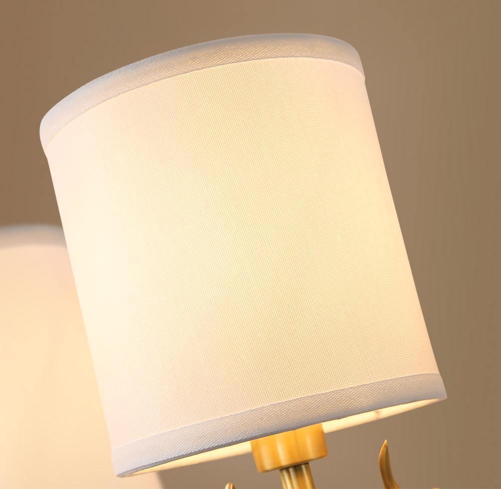 Auriviella aplique de pared elegancia Cabeza de ciervo latón