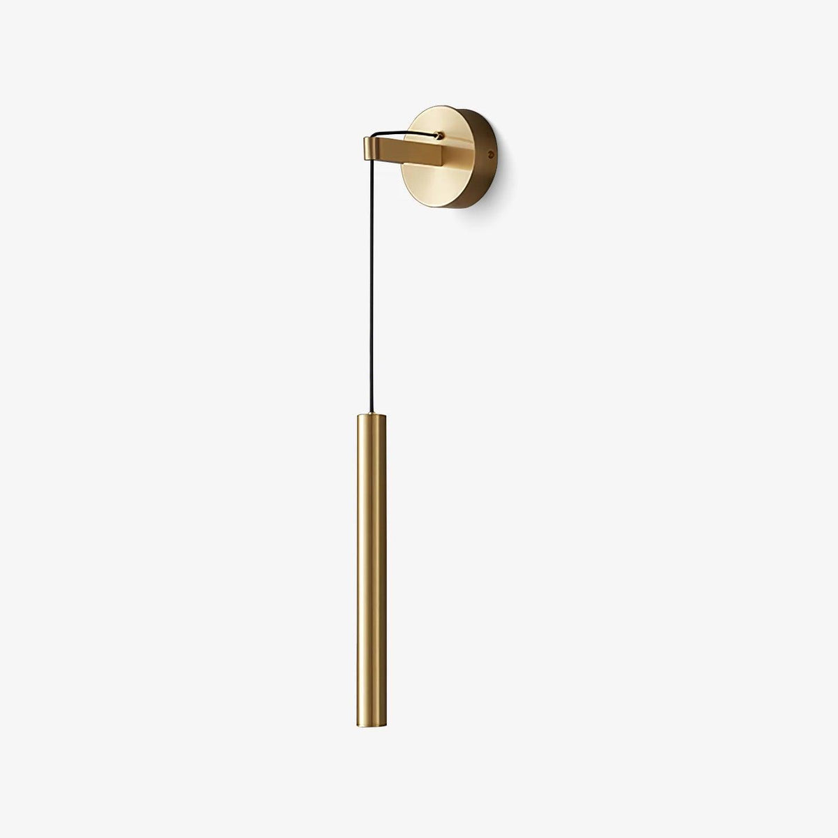 Loxley aplique de pared moderno minimalista lineal de latón