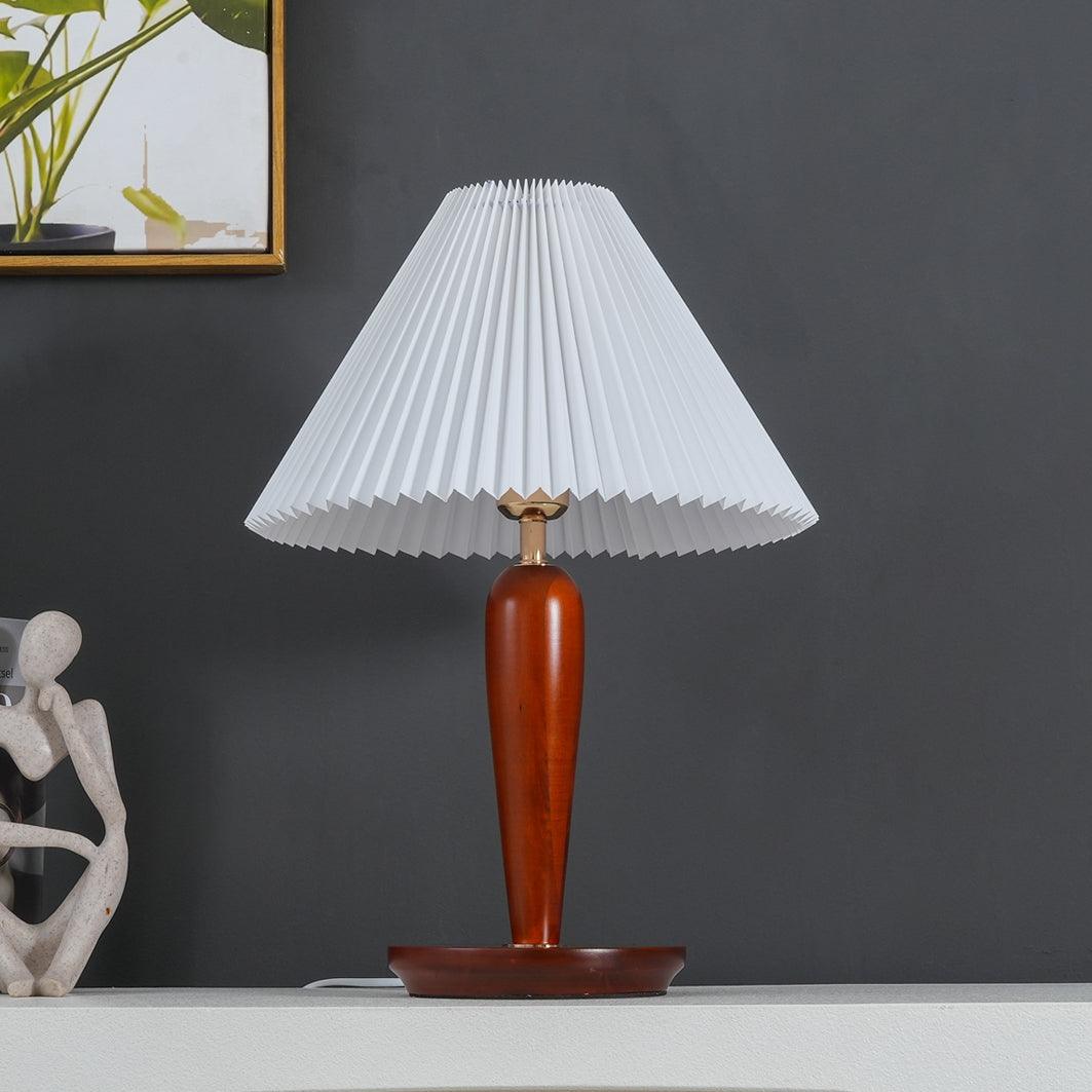 Linorelia lámpara de mesa moderna de tejido