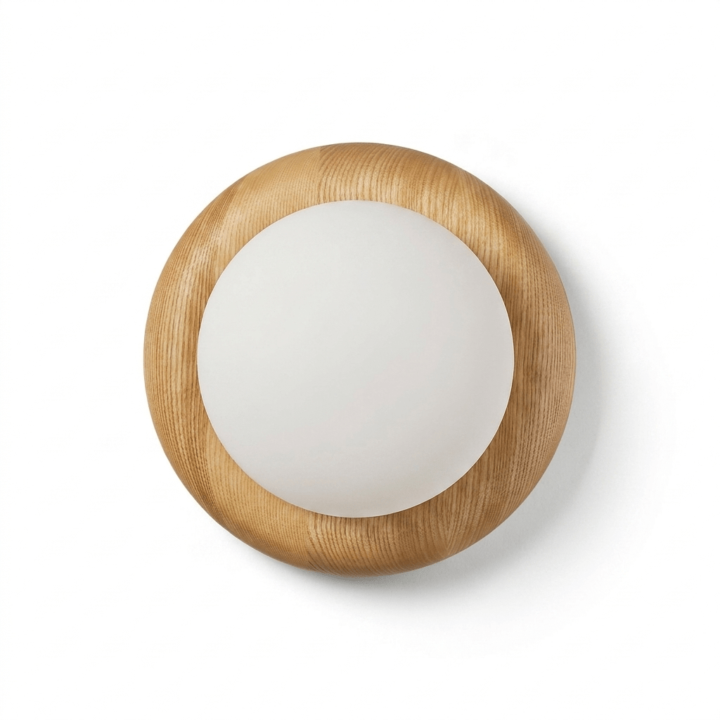 Rinaelia aplique de pared de madera