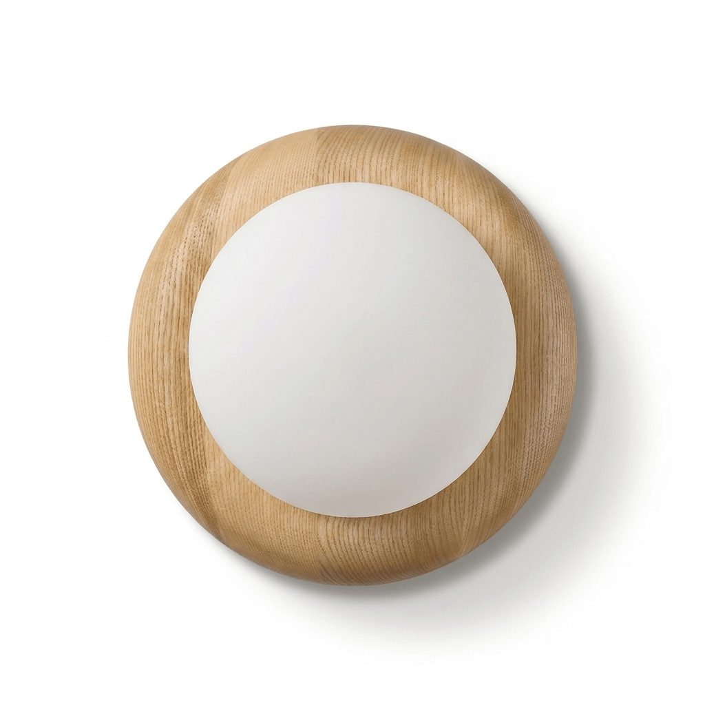 Rinaelia aplique de pared de madera