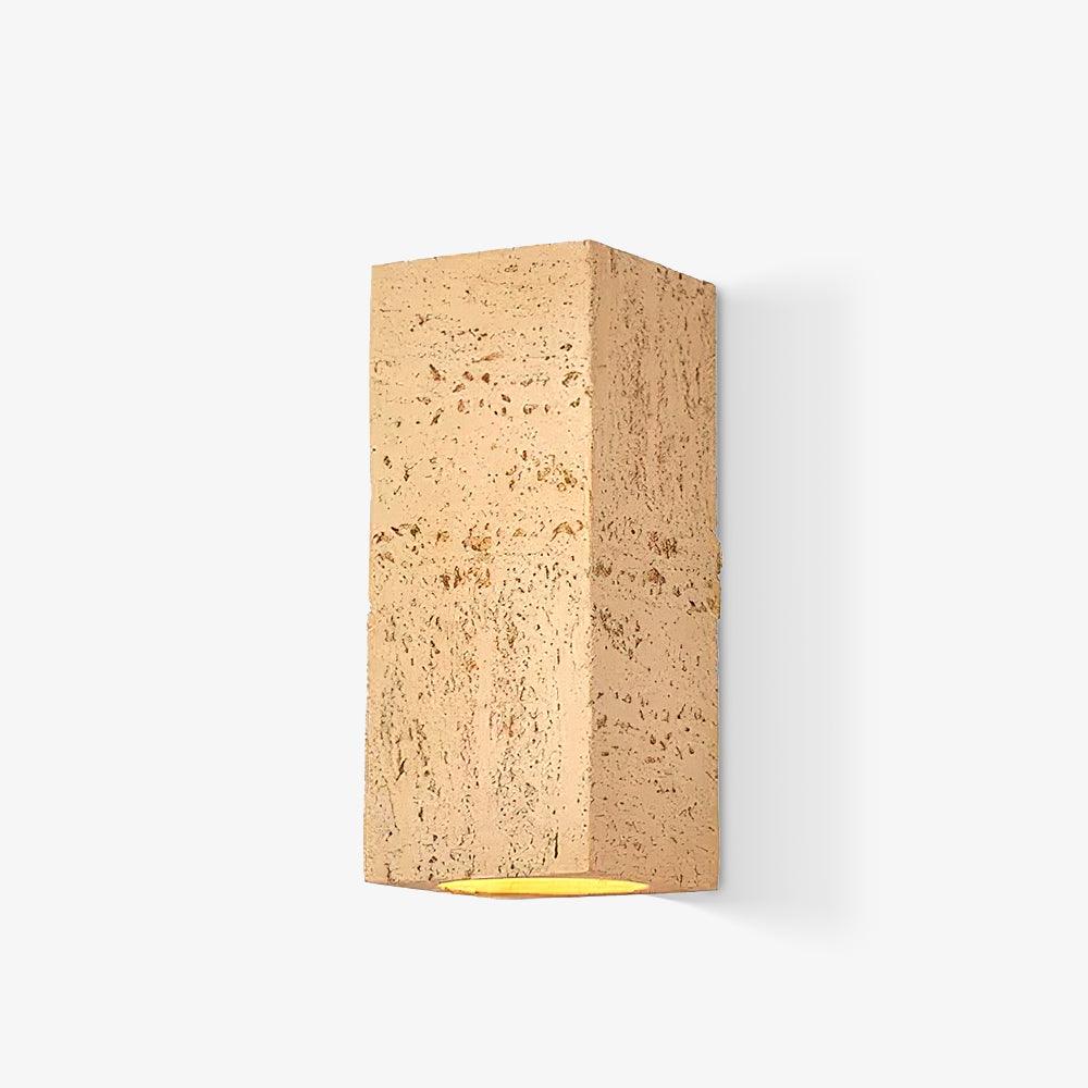 Veleraria aplique de pared moderno minimalista de material compuesto
