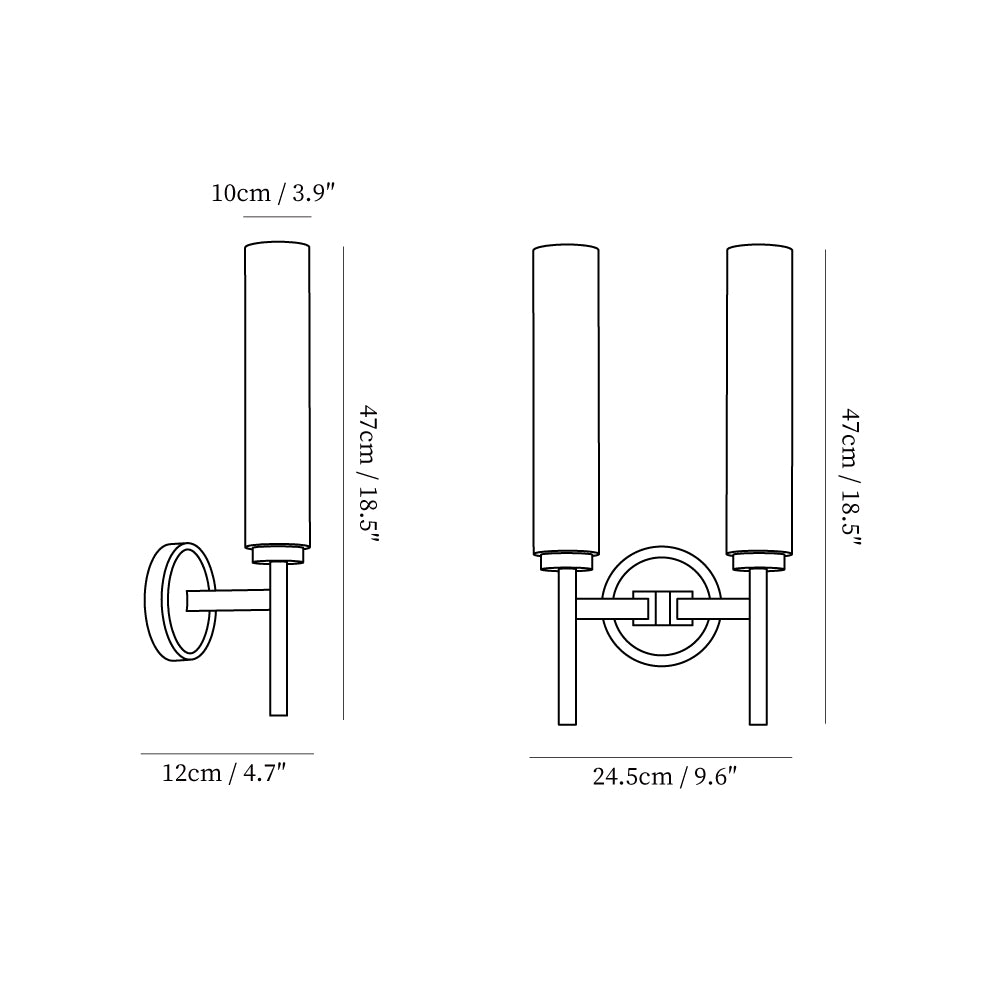 Aveniselle aplique de pared