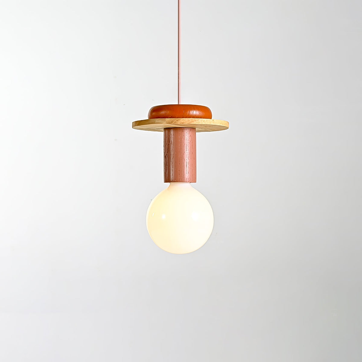 Gram lámpara colgante moderna de madera