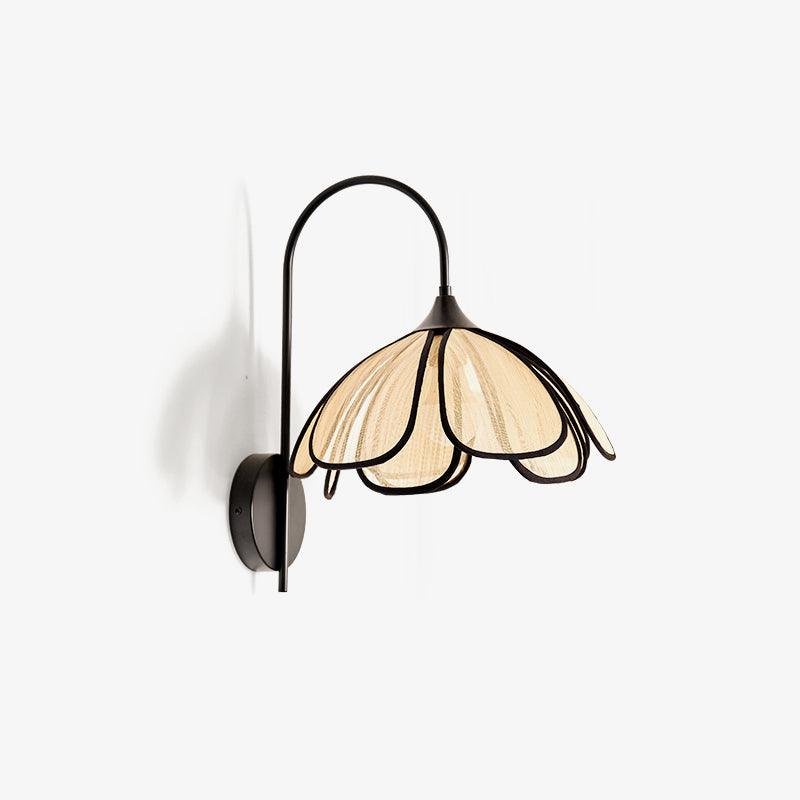 Ivsiliel aplique de pared Natural Burnt pétalo