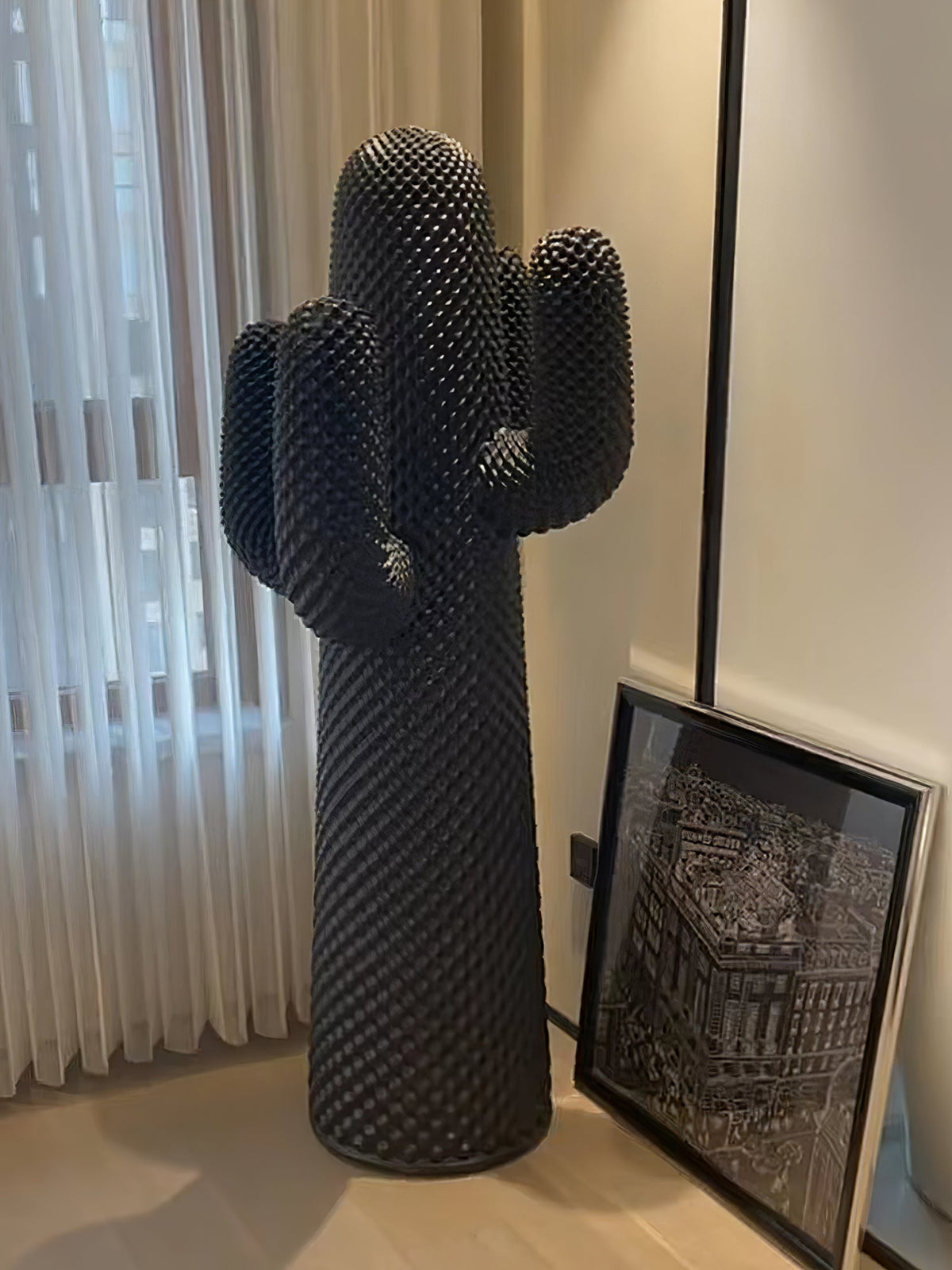 Mello Escultura de Cactus Colgante