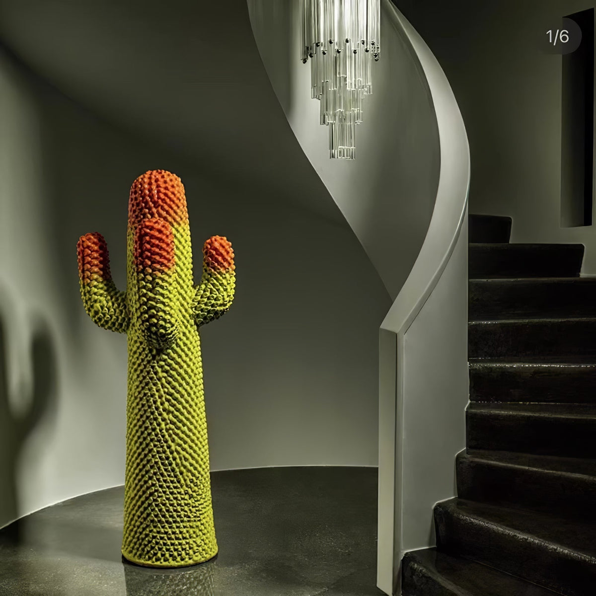 Mello Escultura de Cactus Colgante