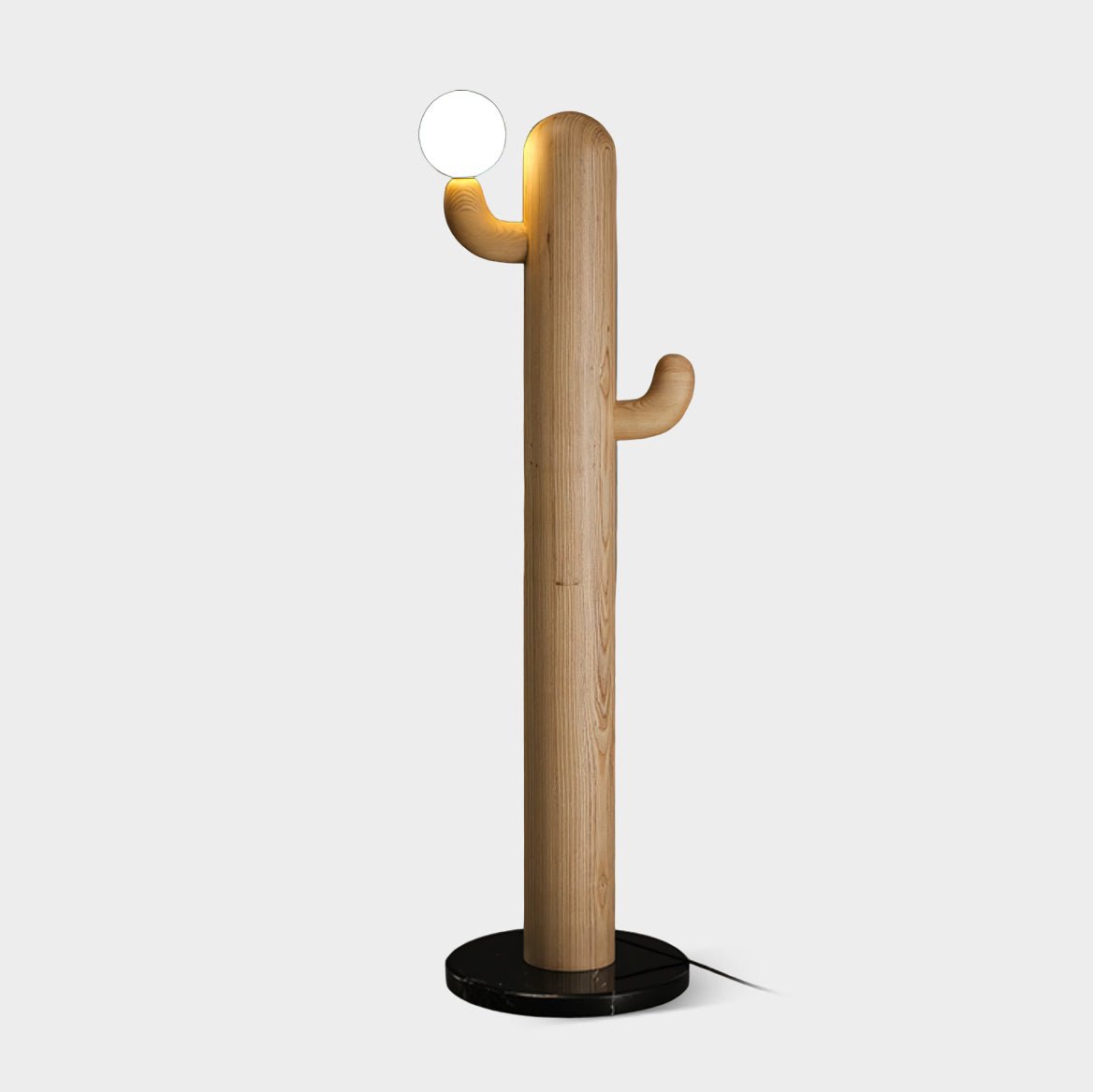 Blaze lámpara de pie en madera
