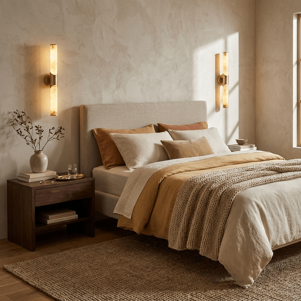 Alarisse aplique de pared alabastro Tubo
