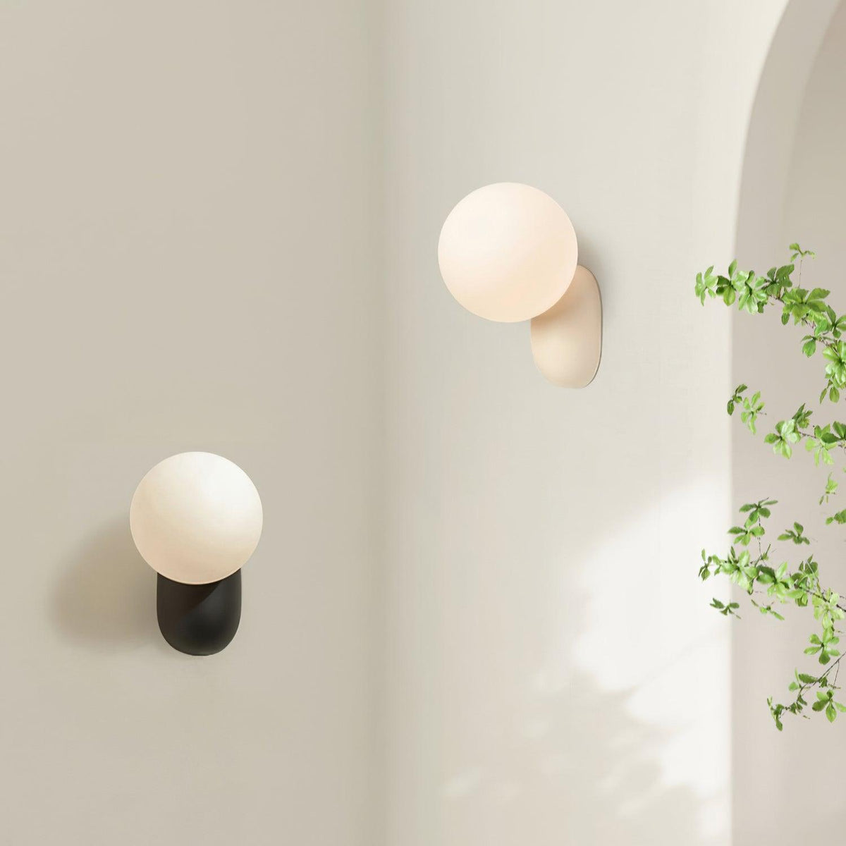Nelo aplique de pared minimalista globo