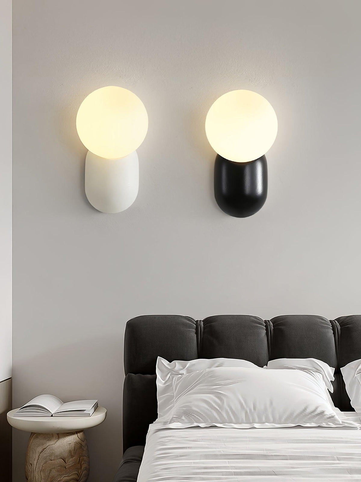 Nelo aplique de pared minimalista globo
