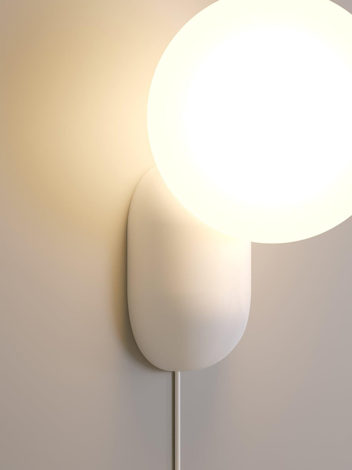 Nelo aplique de pared minimalista globo