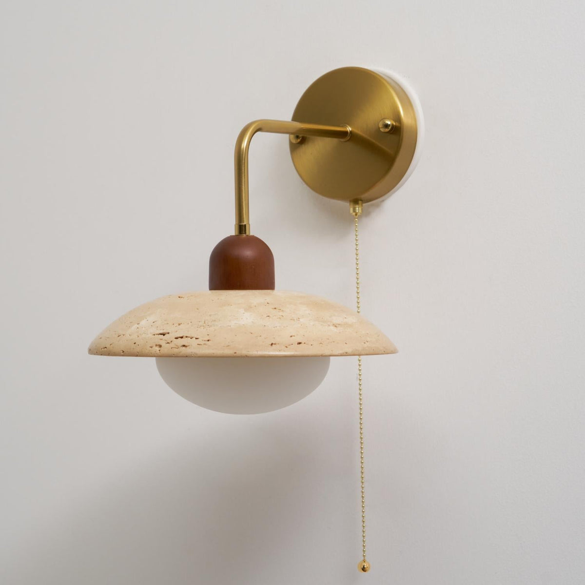 Leto aplique de pared travertino