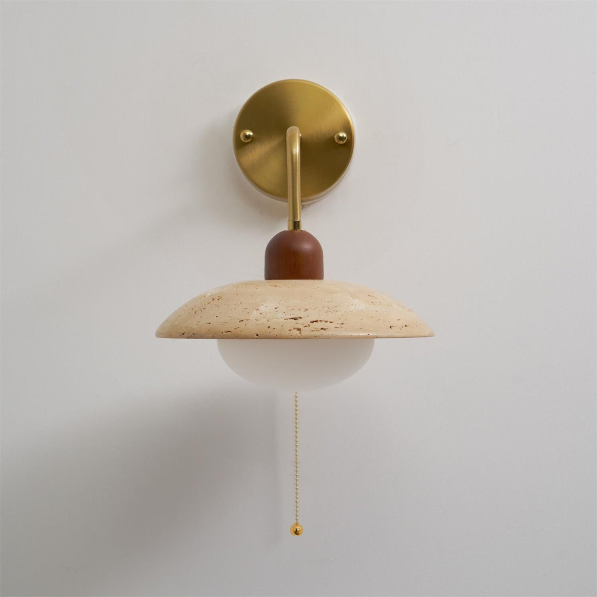 Leto aplique de pared travertino