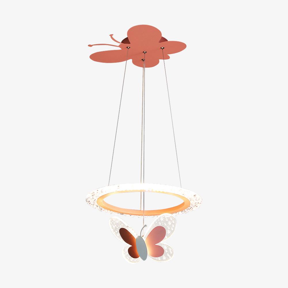 Orlina lámpara colgante de acrílico con diseño industrial