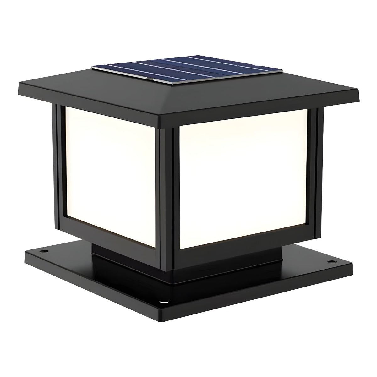 Avenuina luminaria exterior estilo pabellón cuadrada solar