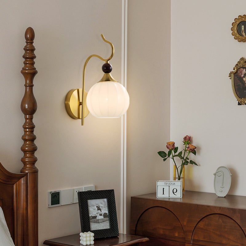 Dimze aplique de pared curvo
