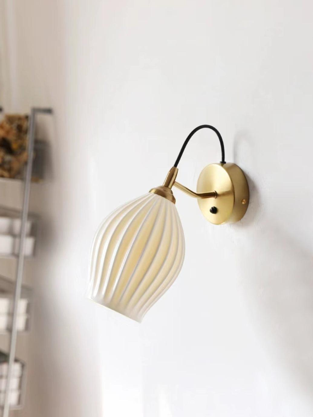 Zotalisra aplique de pared moderno minimalista con textura en cerámica