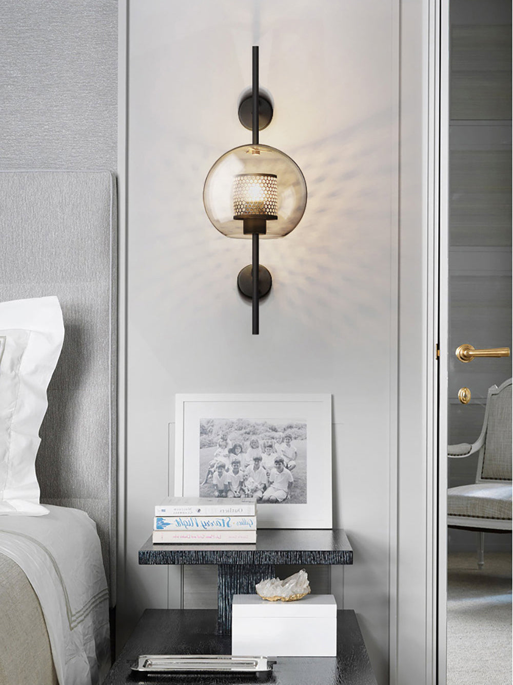 Alice Aplique de pared Vidrio Premium Nórdico Arte