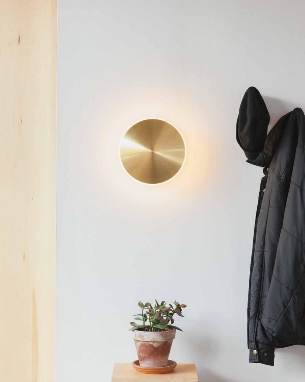 Uvenisra lámpara colgante moderna minimalista de plato