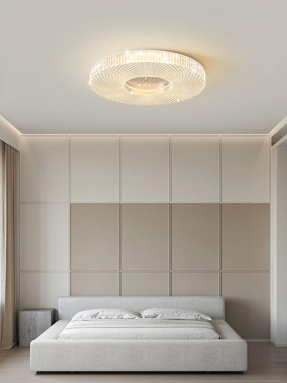 Lucalella lámpara de techo de acrílico LED lujo para sala de estar