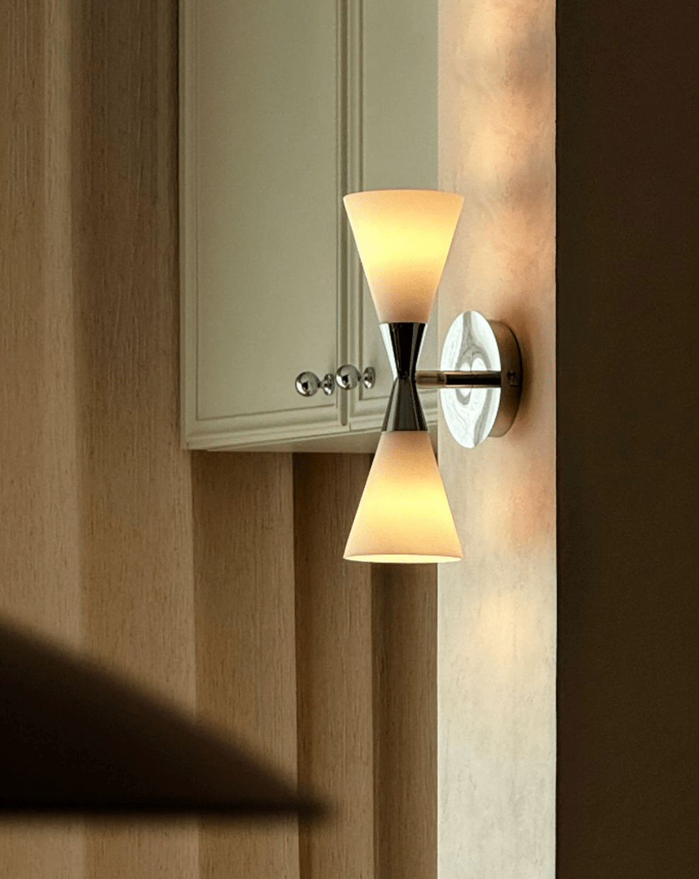 Dureline aplique de pared doble cono