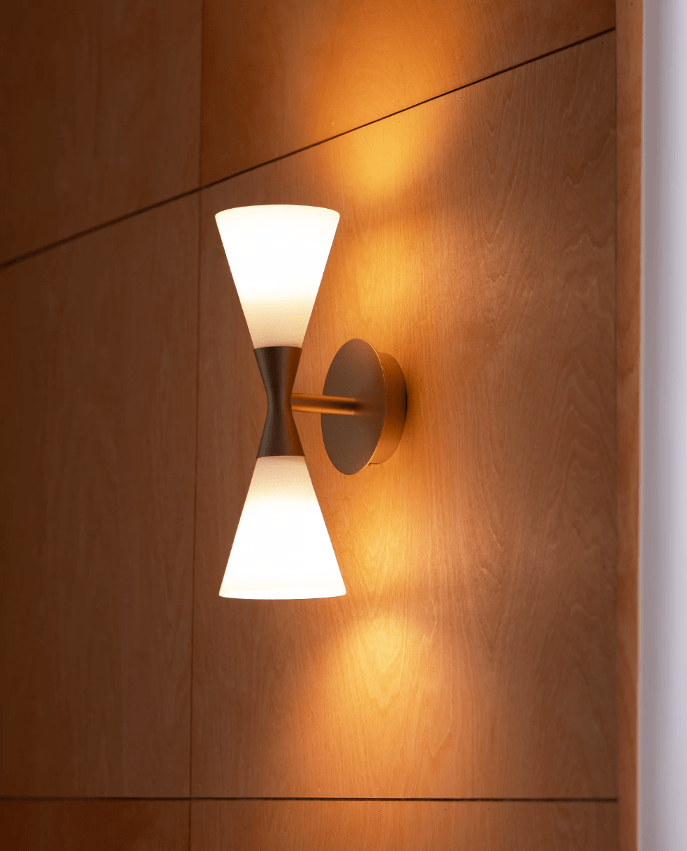 Dureline aplique de pared doble cono