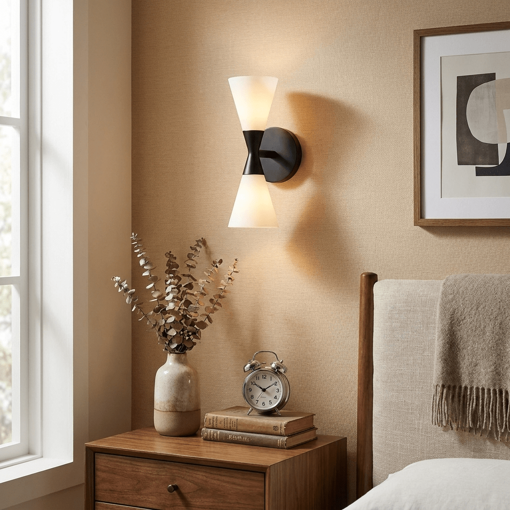 Dureline aplique de pared doble cono