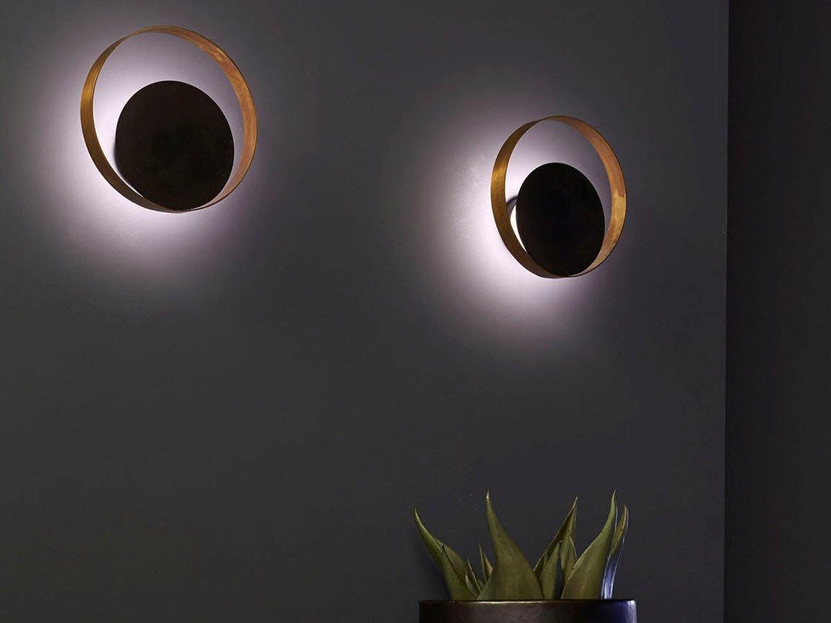 Erliren aplique de pared moderno minimalista circular