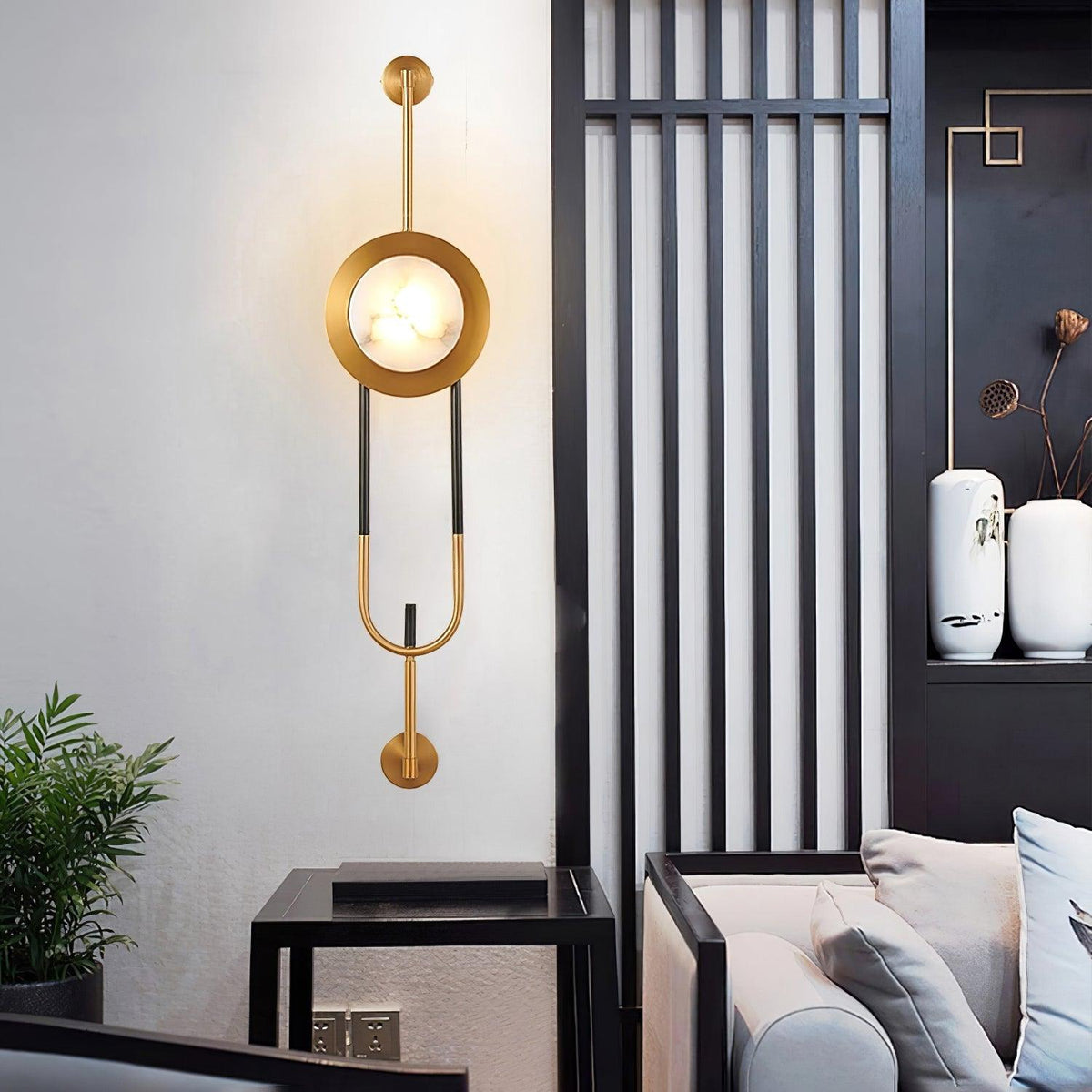Miles aplique de pared moderno