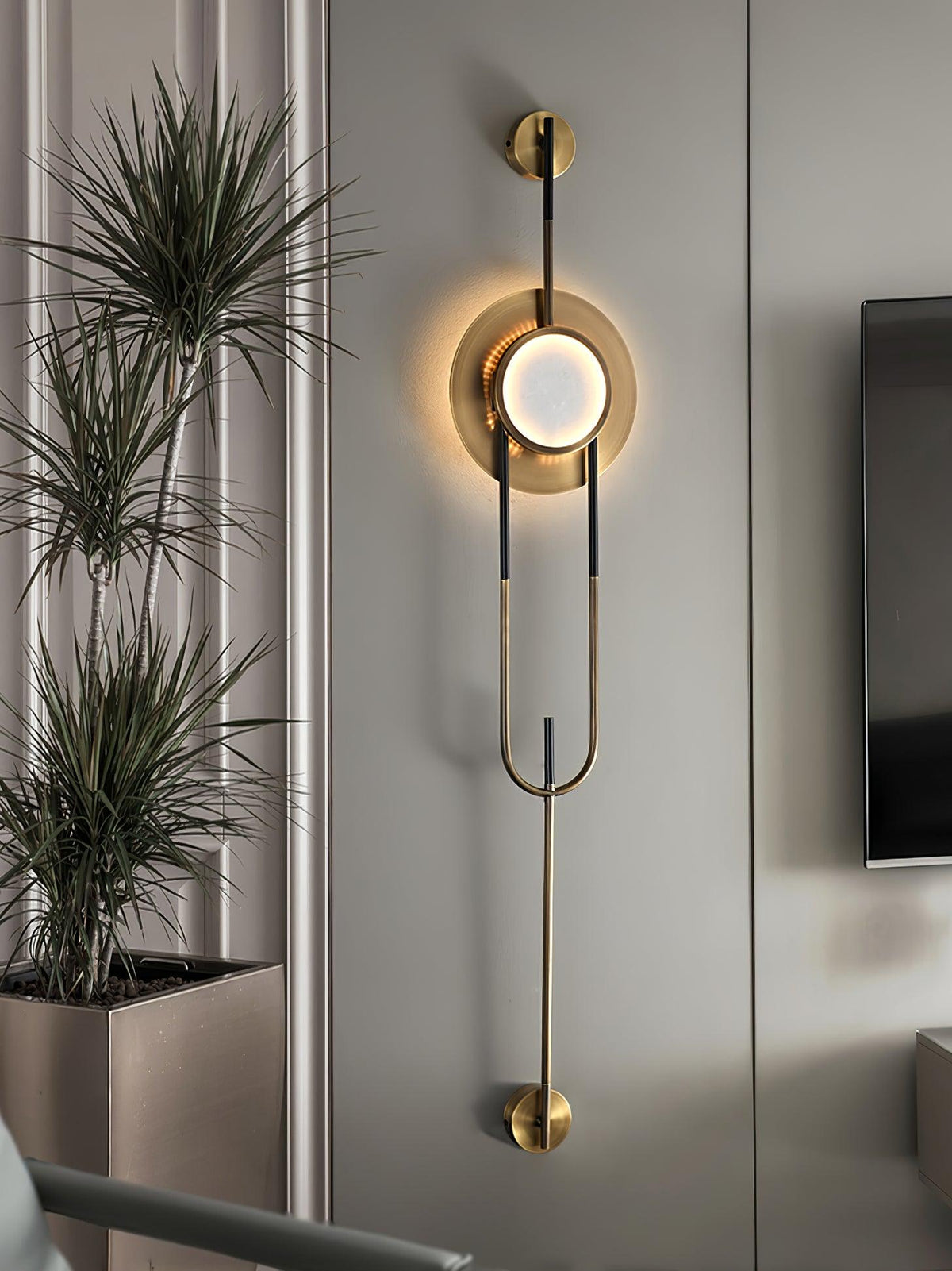 Miles aplique de pared moderno