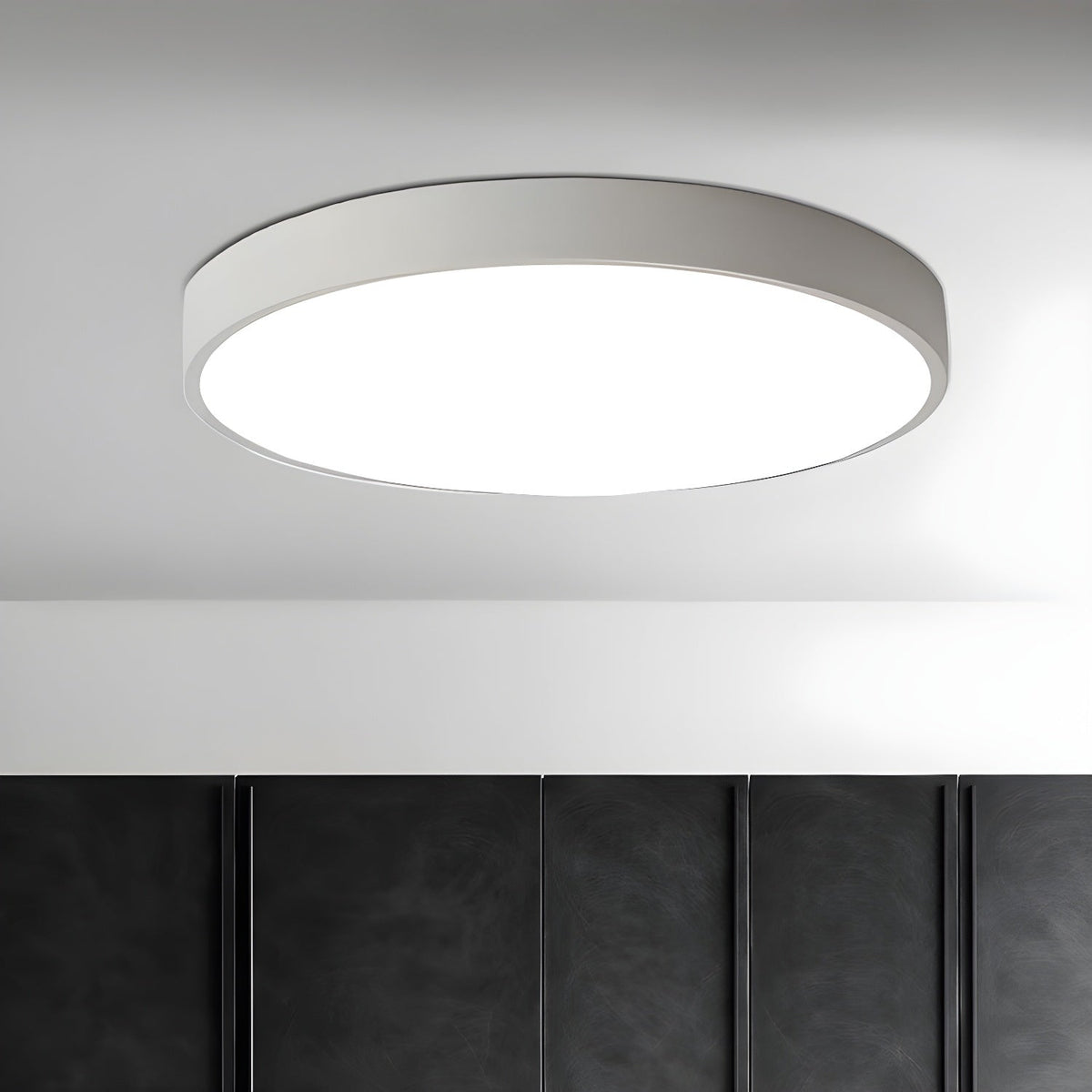 Izoriel lámpara de techo moderna minimalista circular delgada