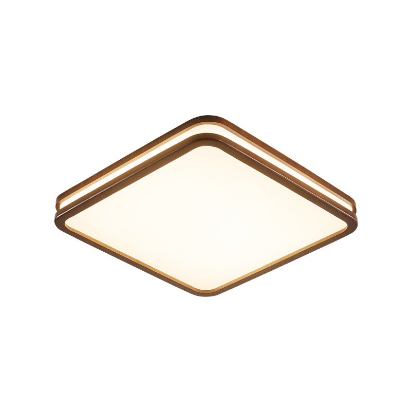 Nysilos lámpara de techo moderna minimalista de madera