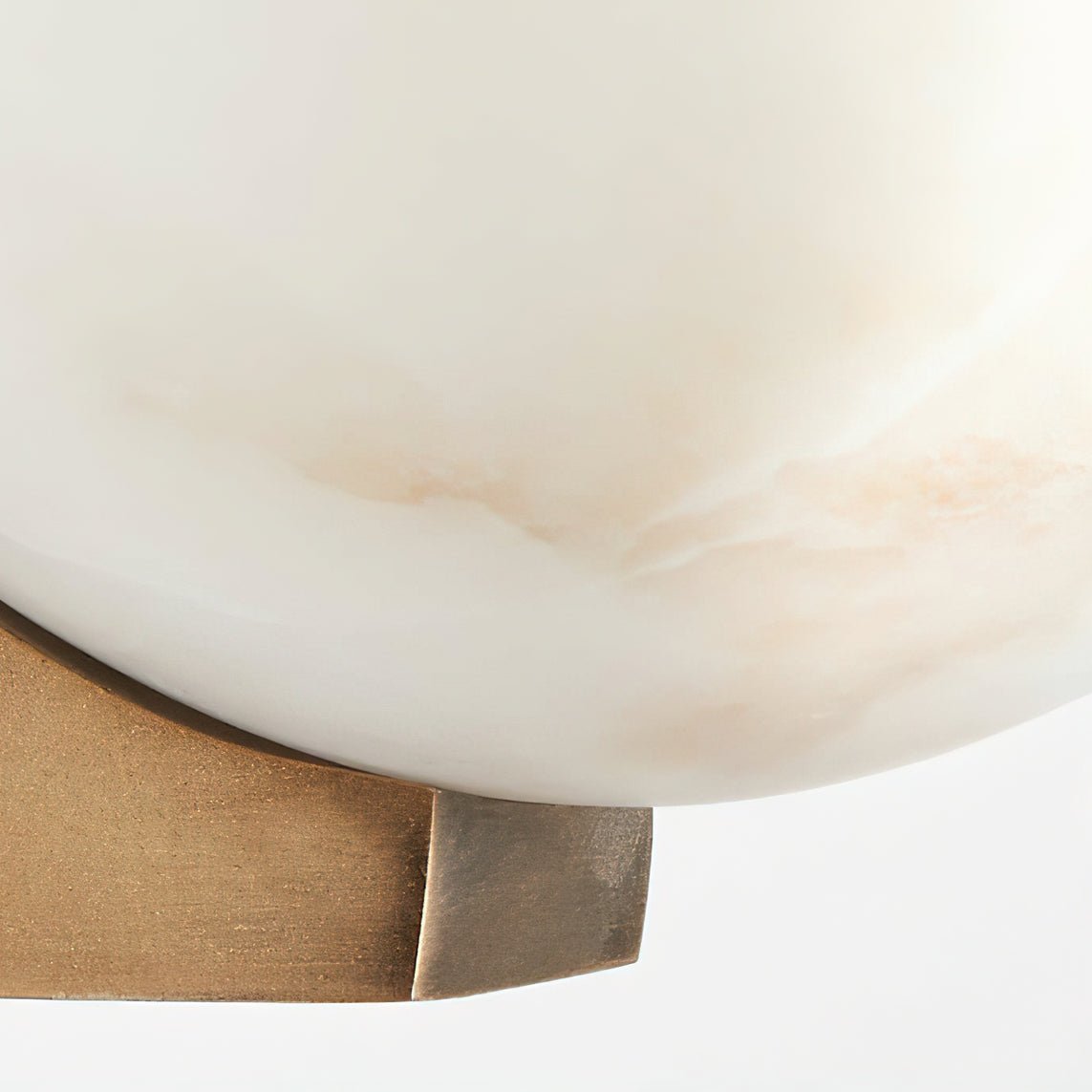 Corvina aplique de pared Bowl alabastro