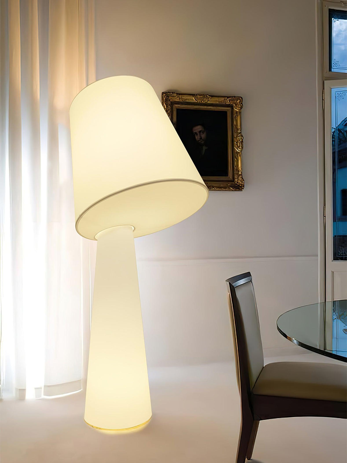 Sereniella lámpara de mesa de tejido