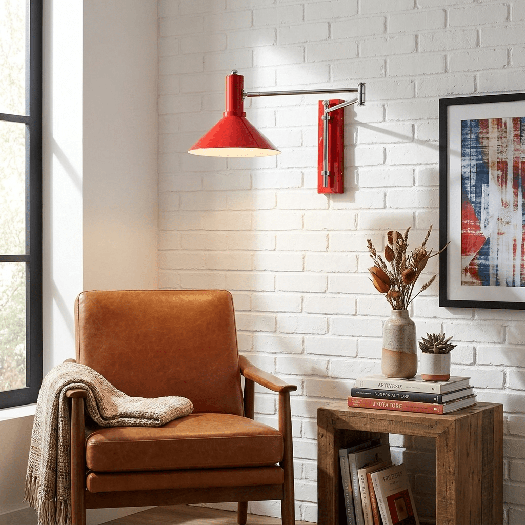 Aplique de pared Cone Swing Arm