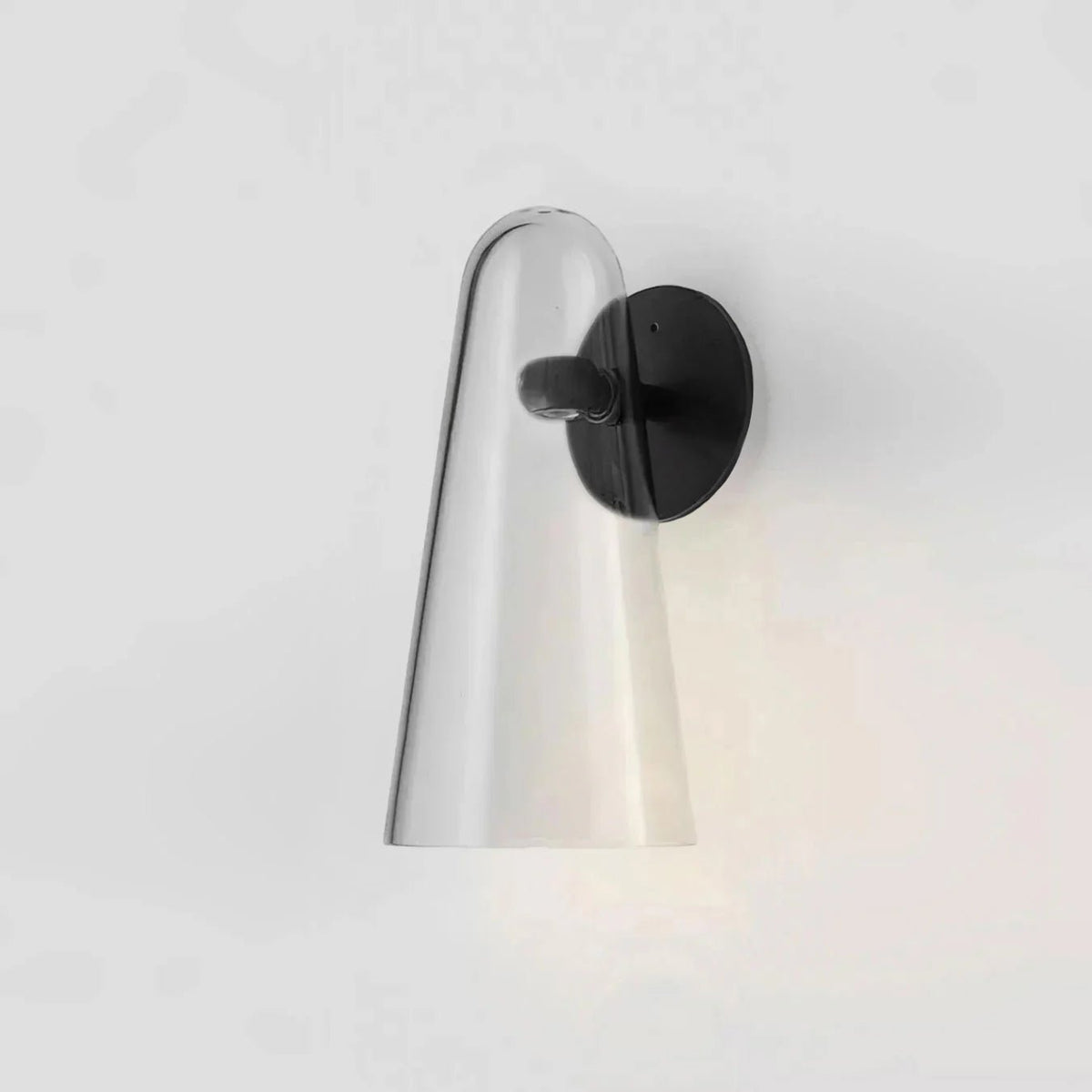 Yoke aplique de pared de vidrio
