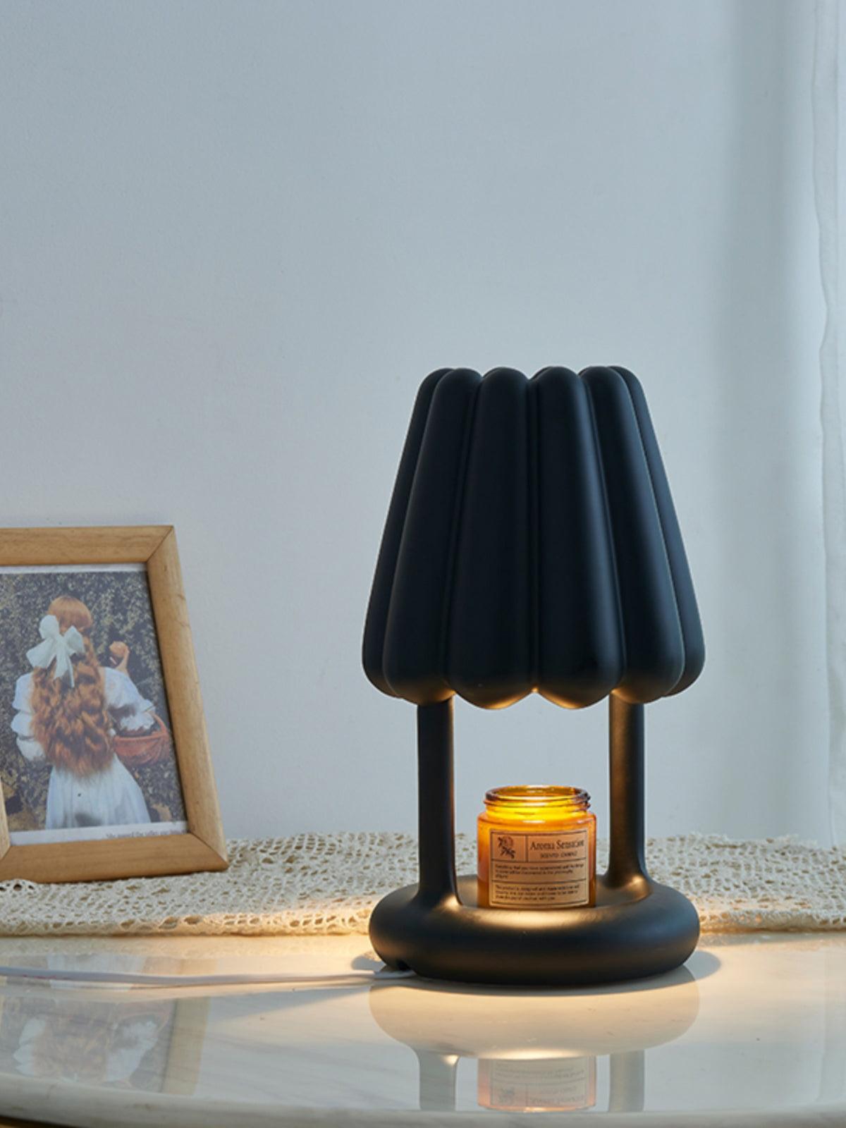 Lucoiella lámpara de mesa moderna de resina