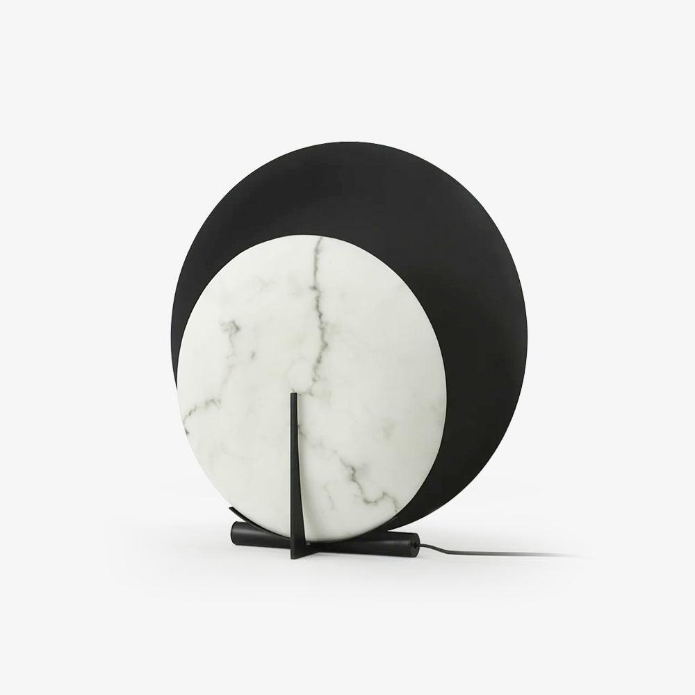 Astix lámpara de mesa de medio círculo en alabastro
