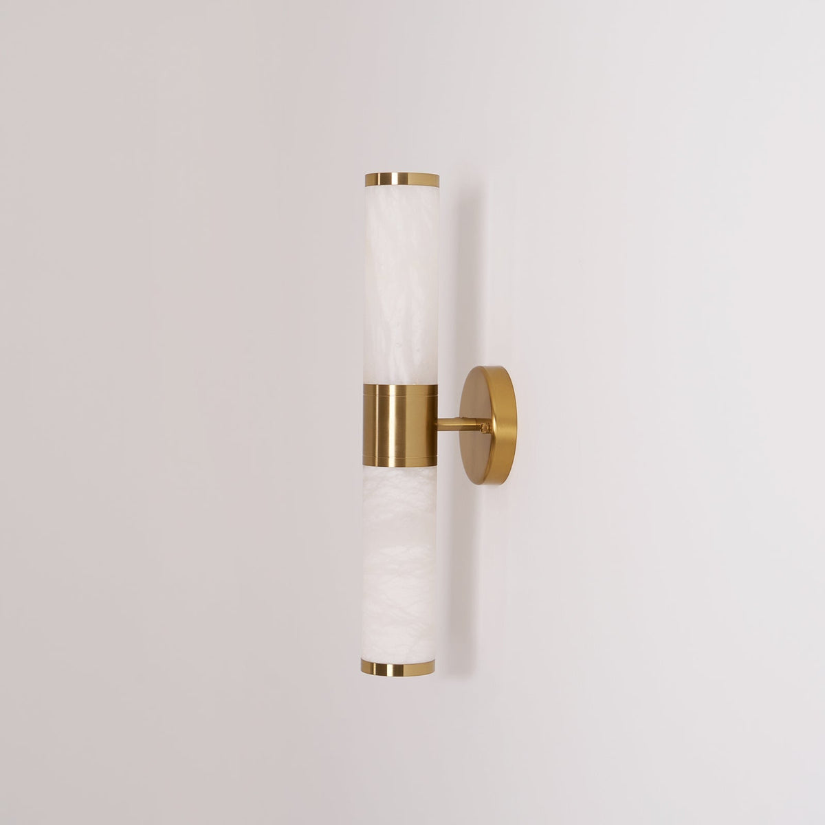 Tira aplique de pared minimalista alabastro