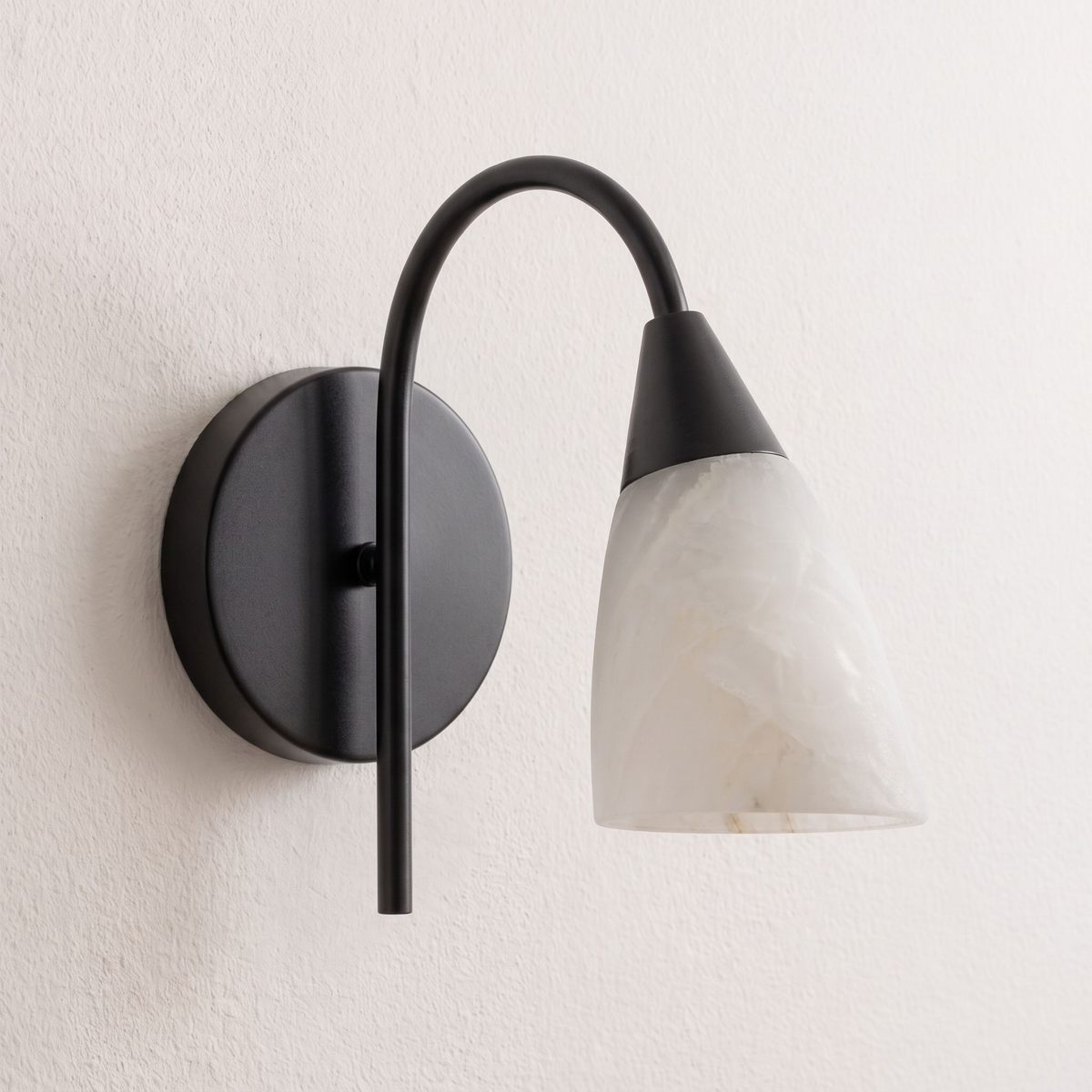 Tormleigh Aplique de pared de alabastro