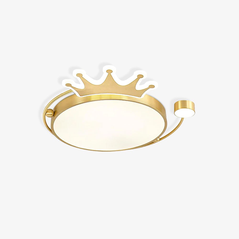 Aloror lámpara de techo de estilo clásico Art Crown