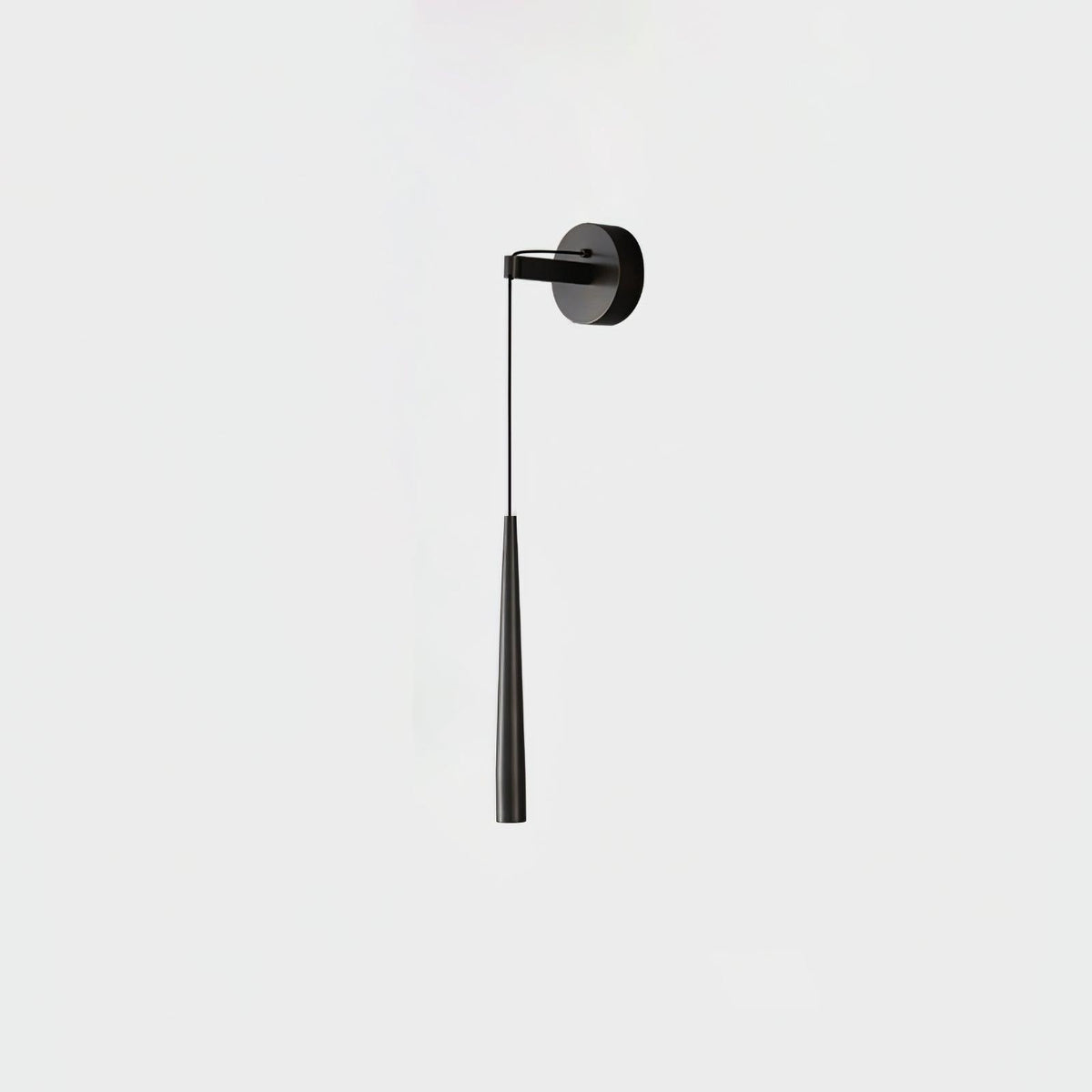 Dava aplique de pared moderno minimalista cónico de cristal
