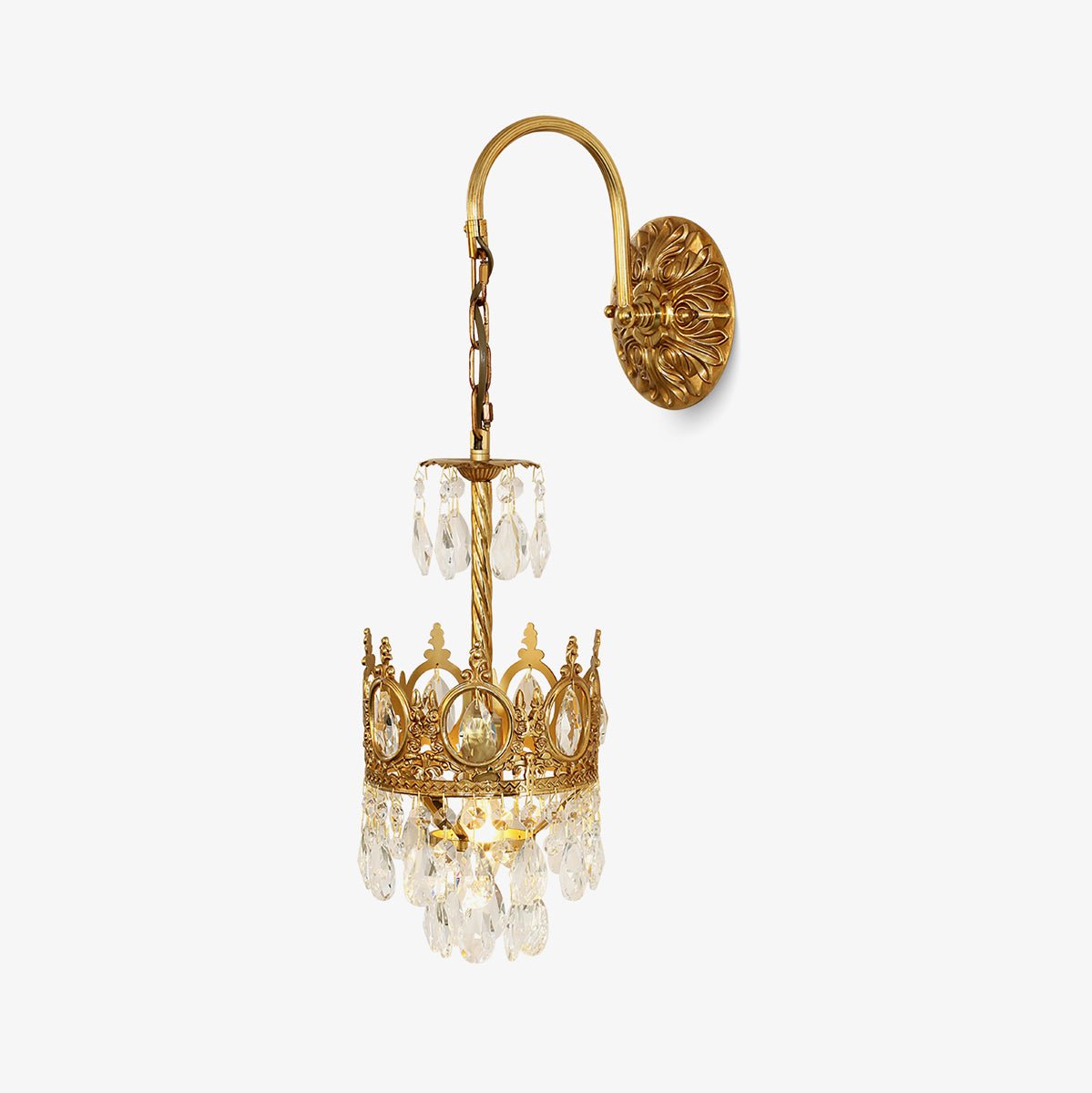 Aplique de pared cristal Crown