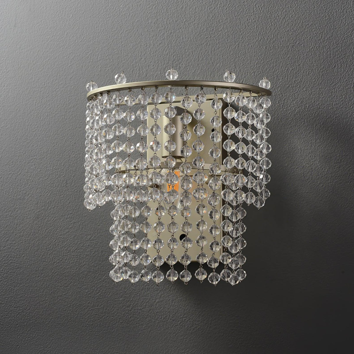 Cyranise aplique de pared de cristal