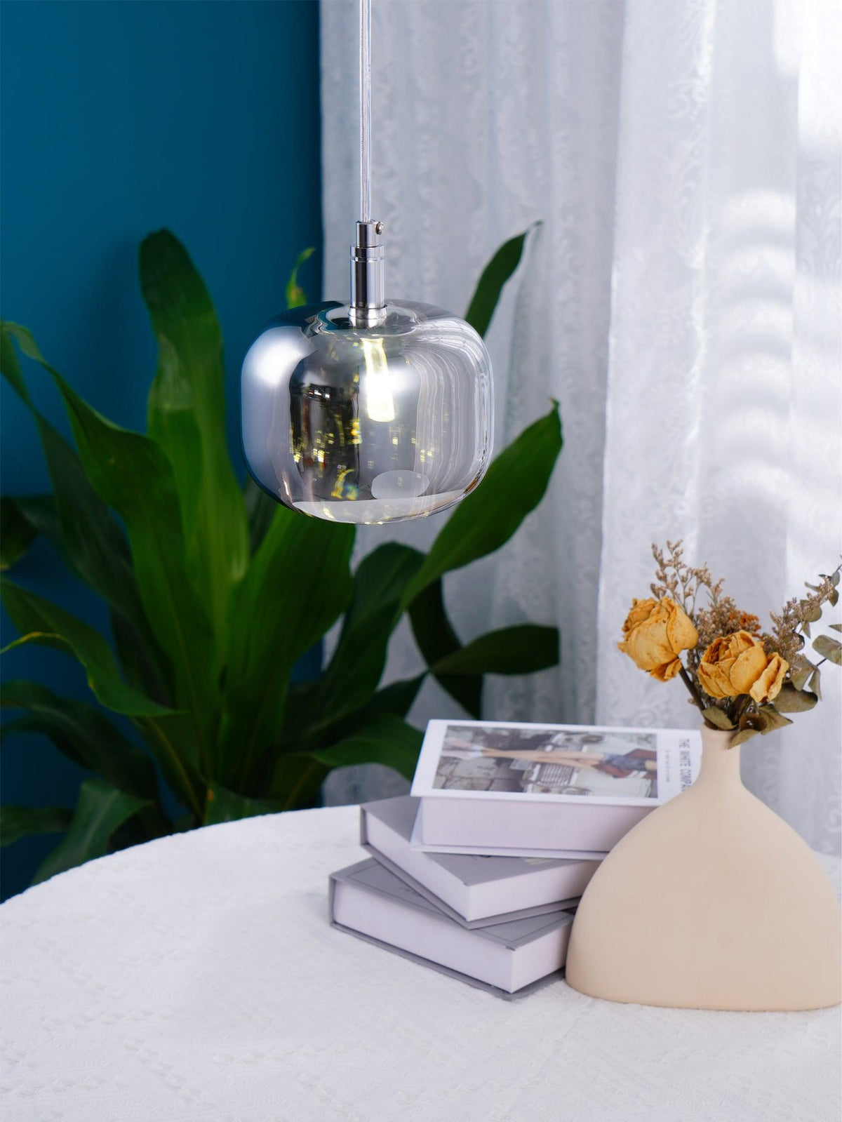 Glowcube lámpara de araña moderna de cristal