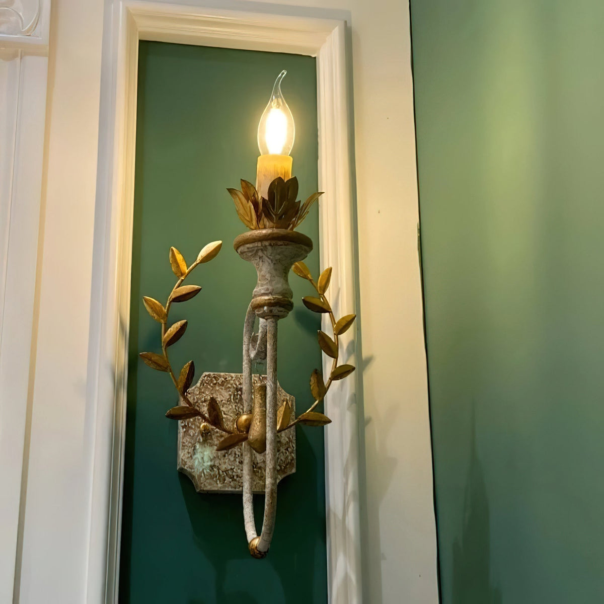 Aplique de pared de madera Opal