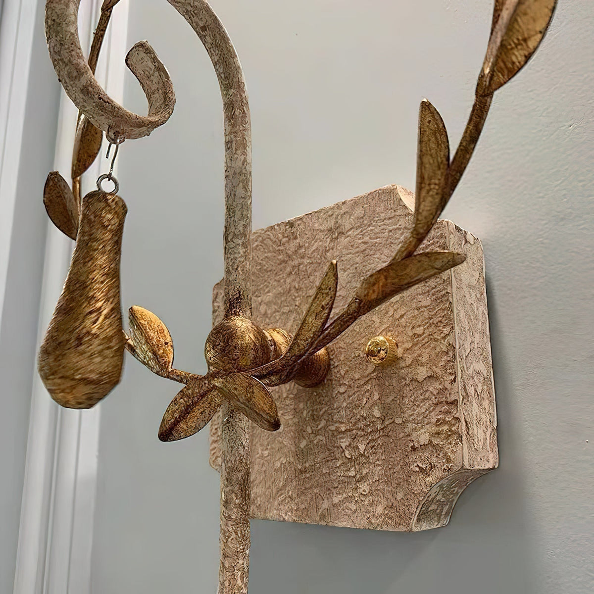 Aplique de pared de madera Opal