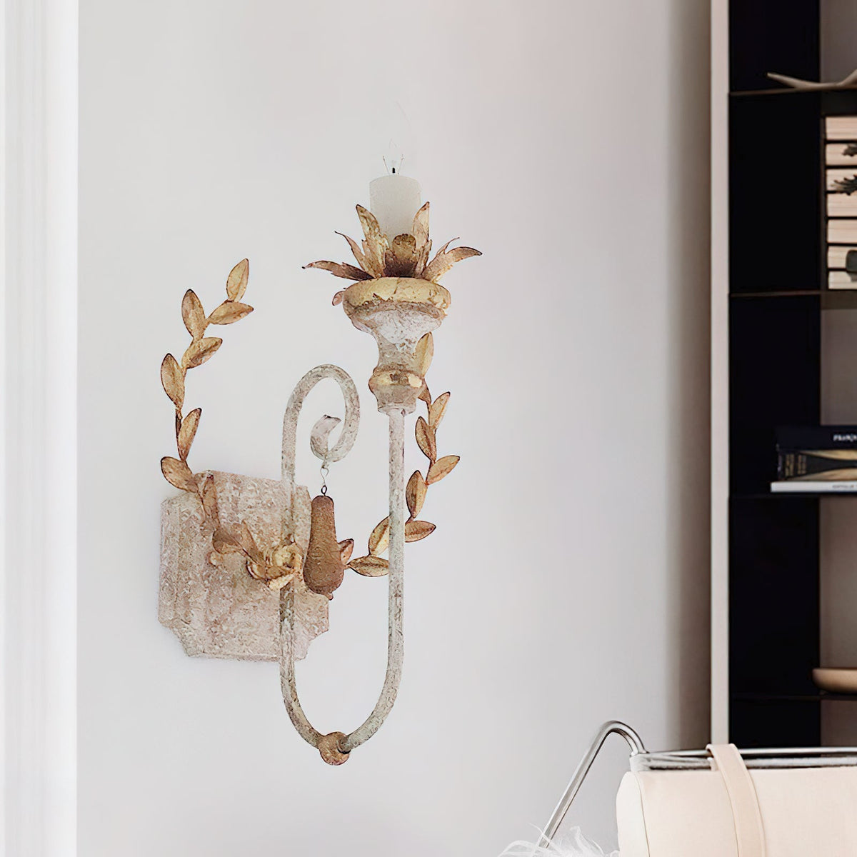 Aplique de pared de madera Opal